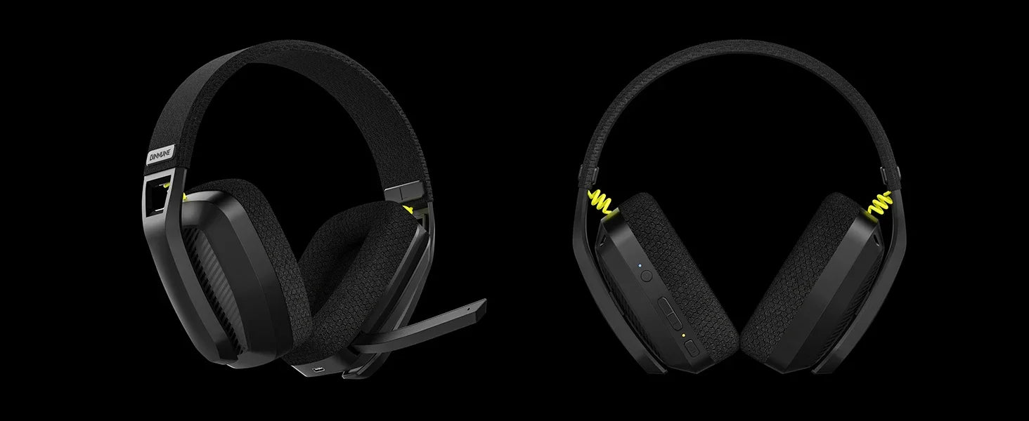 BINNUNE 2.4GHz Wireless Gaming Headset