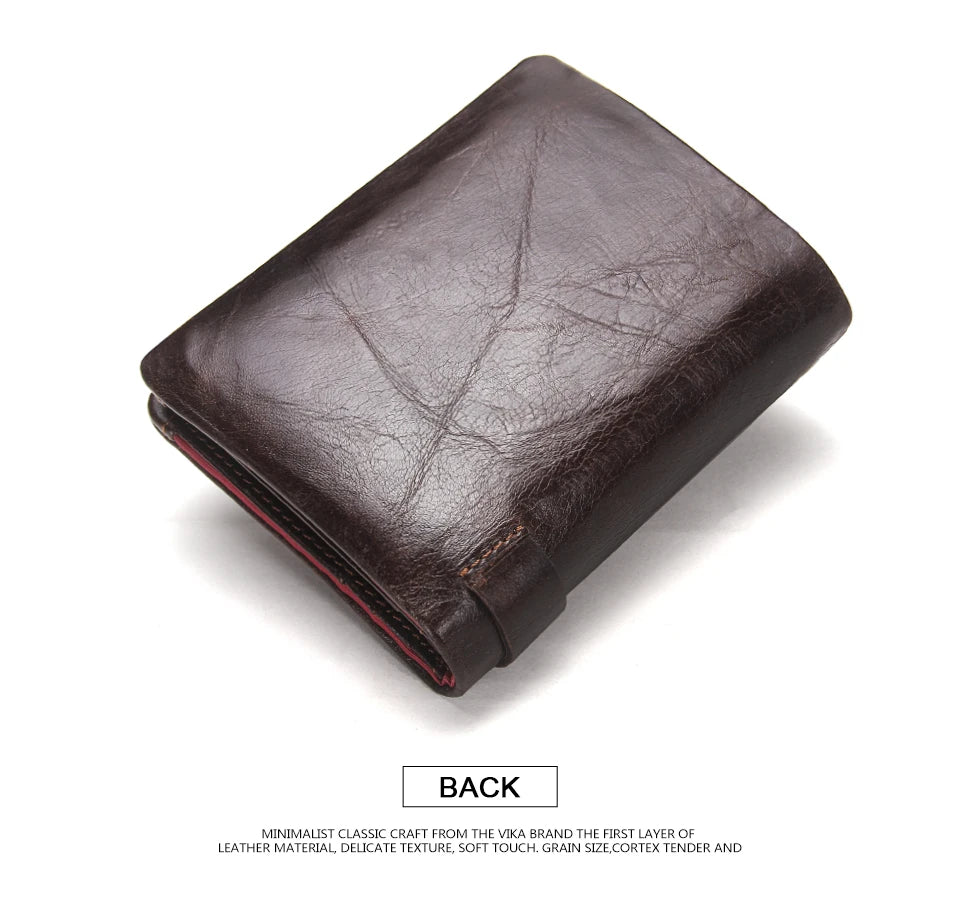 CONTACT'S 100% Genuine Leather RFID Men