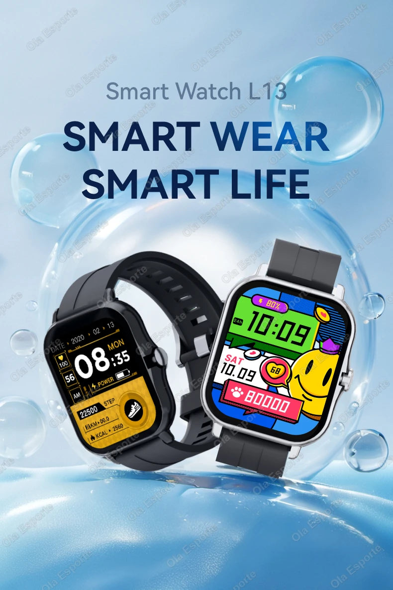 1.83'' Waterproof Smart Watch with Message