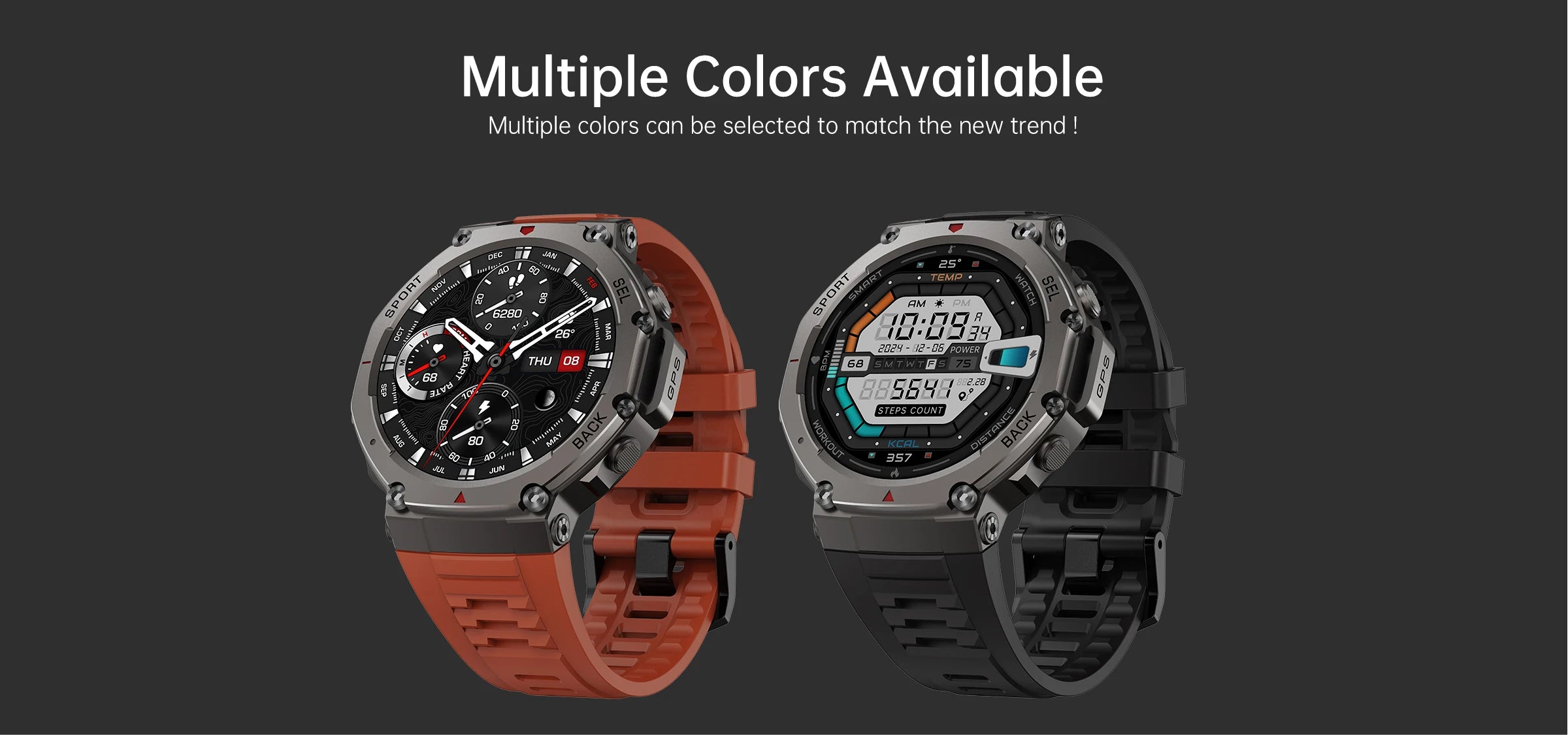 2025 New Military Bluetooth Call Smart Watch