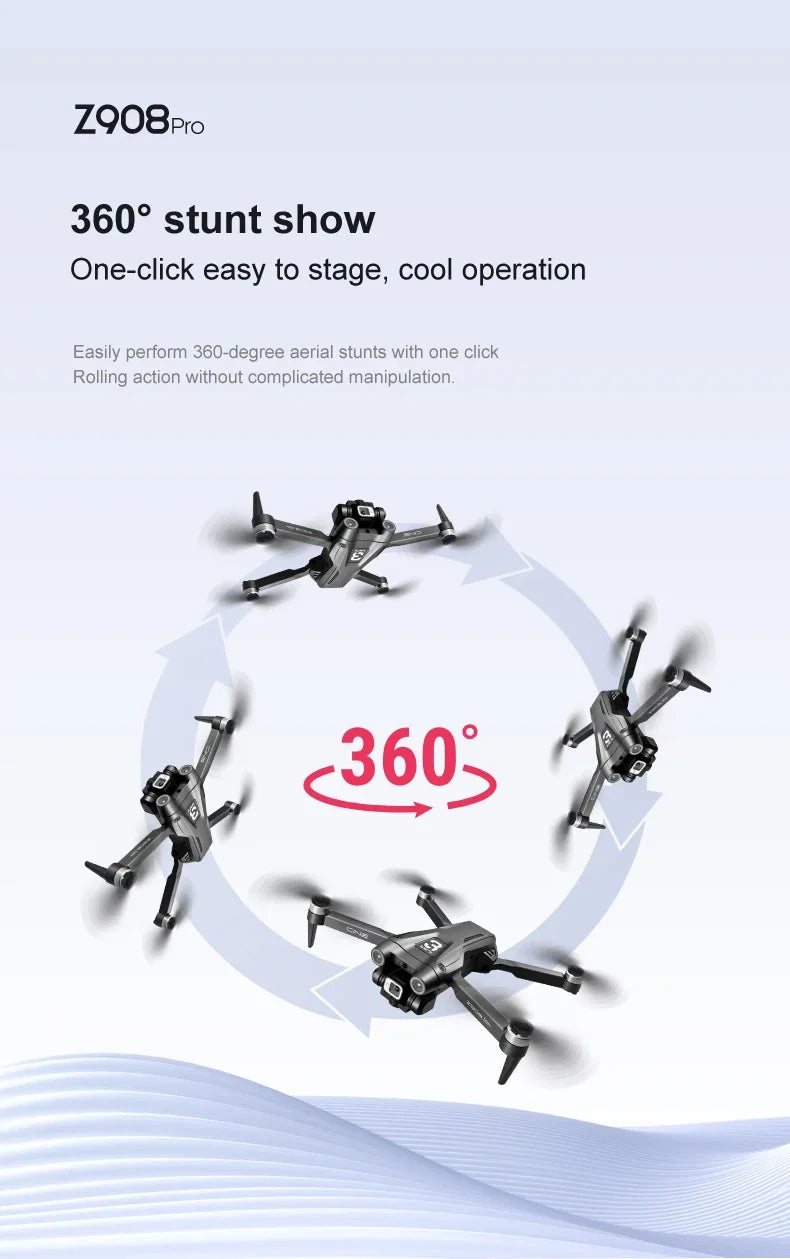 GISAEV Z908 Pro Max Drone Professional 8K GPS