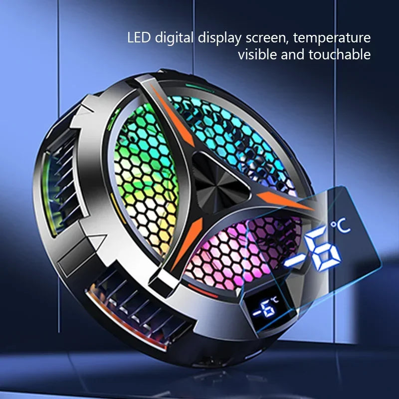 X42 Mute Fan Phone Magnetic Cooler for iPad iphone