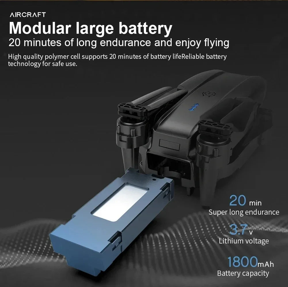 Professional HD E99Pro Drone 4k Dual WIFI fpv