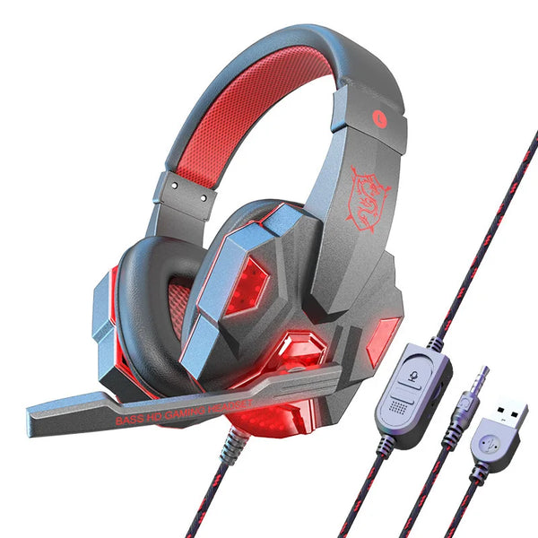 JBJW Esports Gaming Headphone LED Lighting HD