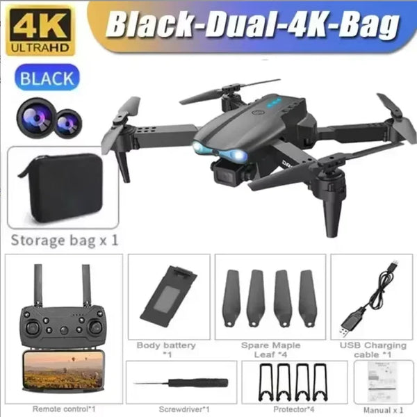 Professional HD E99Pro Drone 4k Dual WIFI fpv