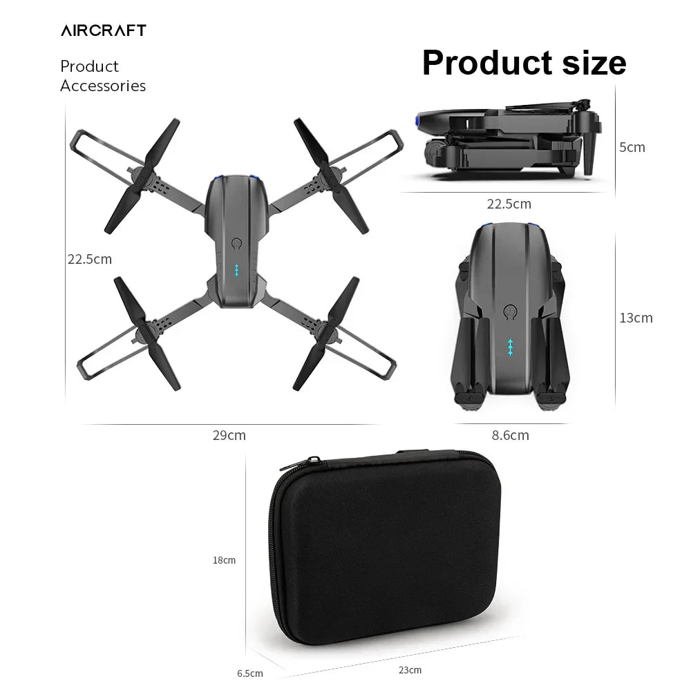 Professional HD E99Pro Drone 4k Dual WIFI fpv